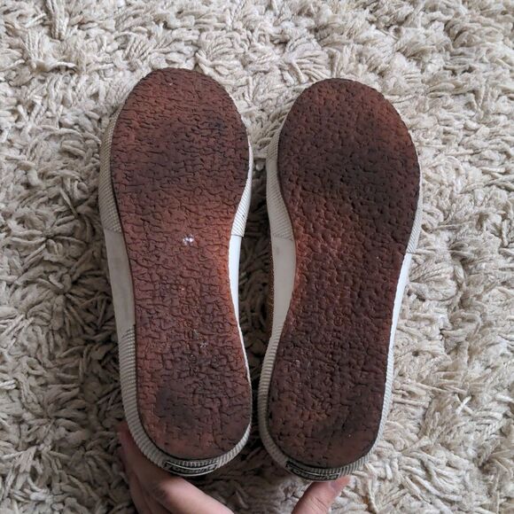 Superga Rose Gold Metallic 2750 Cometu Trainers - Picture 5 of 8